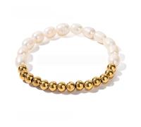 [Fpbiagoq] Eleganti perline fatte a mano regolabili gioielli per il polso fascino dei gioielli per le donne per uso quotidiano festa vacanze, フリーサイズ