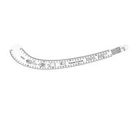 Fpbiagoq Righello curvo francese per sarti abbigliamento modello fare acrilico trasparente sartoria righello quilting righello
