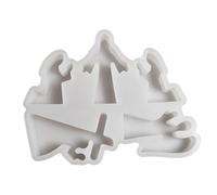 Fpbiagoq Stampi per presepi, ornamento, tema religioso, stampo in silicone, stampi in gesso, stampi in resina epossidica, fatti a mano