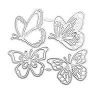 Fpbiagoq Volare per farfalla in metallo fustelle francobolli modello stampo per goffratura scrapbooking foto