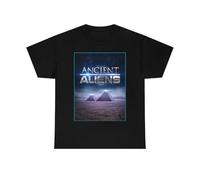 FPBQSSMV Ancient Aliens Short Sleeve T Shirt Black 3XL