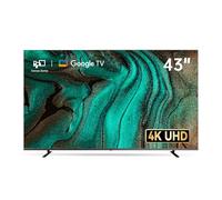 FPD Schermo piatto LED 43 pollici Smart TV 4K UHD compatibile con Google TV - Cast compatibile con Google, Live Stream, HDR 10, Dolby Vision, ultra sottile - Serie Canvas CG43-C1, 2025