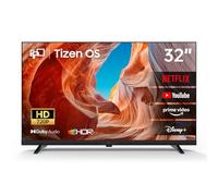 FPD TV Smart TV 32" Elevision con Tizen OS compatibile con Samsung TV Plus, 720 HD TV con Dolby Audio, HDR 10, SmartThings, Miracast, Gaming Hub, controllo vocale, schermo piatto