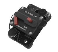 FPGWWAKOY Interruttore Automatico 30A 40A 50A 60A 70A 80A 100A 120A 150A 200A 250A 300A AMP con Fusibile Reset 12-48V DC Auto Barca Auto Impermeabile(200a)