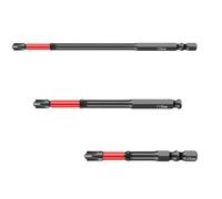 FPH2 - Punta per cacciavite a taglio, 65 mm/110 mm/150 mm, FPH2, per elettricisti e utensili elettrici, cacciavite elettricista