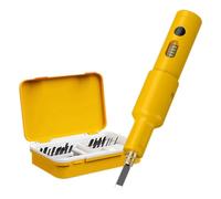 FPHADO Set di coltelli per intagliare elettrici da 40 W, mobili, falegnameria, coltello per intagliare radici, strumento, scultura, scalpello da falegname, legno