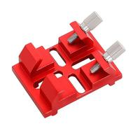 FPHADO Telescopio Finder Base Piastra a coda di rondine Base Telescopio Astronomico Accessorio Morsetto a coda di rondine Adattatore per fotocamera Rosso