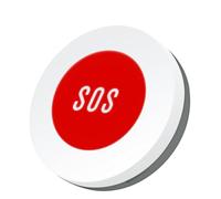 FPHADO Tuya Smart ZigBee SOS Pulsante Allarme Sensore Anziani Bambini Allarme Aiuto di Emergenza Interruttore Tuya Smart Life Telecomando