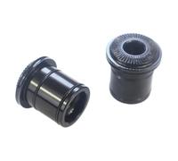 FPJQOBJC Tappi Laterali in Lega Perno Passante da 9 mm 4 in 1 D881SB D991SB mozzo Anteriore Sinistro e Destro Nero adattatori for convertitori for Bicicletta, Una Coppia