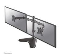 FPMA-D550DDBLACK Neomounts Full Motion Dual Desk Stand For Two 10-32" Monitor Sc