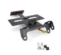 FPQOVV portatarga Moto Compatibile con Ducati per Monster 600 per Dark per Metallic per 750 per Dark 900 per Cromo per Dark 1993-2005 Porta Targa per Scooter