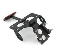 FPQOVV portatarga Moto Compatibile con MT-09 per FZ-09 2014-2016 Posteriore Eliminator Porta Targa Supporto Telaio con Luce