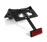 FPQOVV portatarga Moto Compatibile con NC750X 2021-2024 Il Kit Staffa Eliminatore Posteriore per Telaio Porta Targa per Moto
