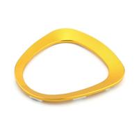 FPQOVV Telaio tachimetro Moto per CC110 per Cross per Cub Moto Guscio Chiave Custodia Protettiva Cruscotto Strumento Telaio Copertura Modifica Accessori(Yellow)