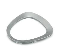 FPQOVV Telaio tachimetro Moto per CC110 per Cross per Cub Moto Guscio Chiave Custodia Protettiva Cruscotto Strumento Telaio Copertura Modifica Accessori(Silver)