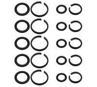 Fpreeza 10 Set di Anelli di Fissaggio per Chiavi A Percussione da 1/2 Pollice e 3/8 Pollice con o-Ring, Compatibili con Chiavi Elettriche/Chiavi Pneumatiche