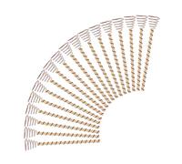 Fpreeza per Piante da Elettrocoltura da 18 Pezzi, Antenne da Giardinaggio In Rame per Elettrocoltura da 12", Bobina In Rame per Giardinaggio Elettrocoltura