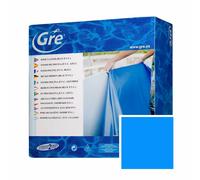 FPROV730, Liner 730x375xh120 cm BLU, 40/100 per piscina GRE' ovale