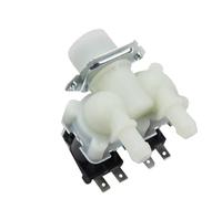 FPS-180A Valvola ingresso acqua 1 in 2 uscite, valvola for lavatrice, compatibile con Midea, compatibile con Little Swan, valvola a doppia testa AC220V