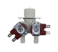 FPS135-270G 0024000126B Elettrovalvola a doppia valvola ingresso acqua, compatibile con Haier, lavatrice automatica a tamburo(1PCS Red)