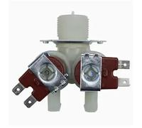 FPS135-270G 0024000126B Elettrovalvola Doppia Valvola Ingresso Acqua Lavatrice Automatica A Tamburo, Compatibile For Haier,(Red)
