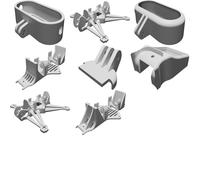 FPV Drone Frame for NanoFoot 3-inch LR 2S - 14mm/19mm Camera Mount