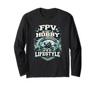 FPV Not Hobby Lifestyle Drone Quad Pilot Maglia a Manica
