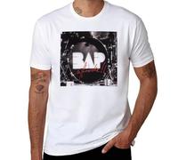 FPVAWKBL BAP - Affrocke - Live Album 1991 T-Shirt t Shirt Man Casual Black Cotton t-Shirt Plain Form