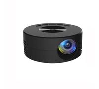 FPVAWKBL QUYNAGER Mini proiettore LED per uso domestico Dispositivo di proiezione Wirecast portatile Display LCD ottico con funzione di mirroring del filo (D come mostrato)