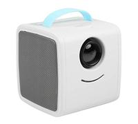 FPVAWKBL QUYNAGER Mini proiettore Proiettore LCD LED portatile, Supporto completo, Proiettore per esterni Home Theater Regali per bambini (Colore : Blu) (Blu)