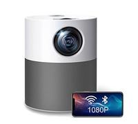 FPVAWKBL QUYNAGER P52 Proiettore LED 1280 * 720 Home Theater portatile 3600 lumen Android Video Beamer 1080P Supporto altoparlante (Colore : E) (E)