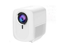 FPVAWKBL QUYNAGER Proiettore Android LCD LED 4K Video Home Theater Cinema Proiettori 1080P per Smartphone (D Come mostrato)