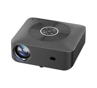 FPVAWKBL QUYNAGER Proiettore Home Alta luminosità Proiettore intelligente Soggiorno Home Theater Schermo 1080P Proiettore Casting Wall (D Come mostrato)