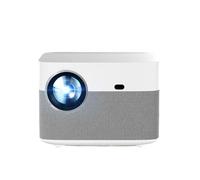 FPVAWKBL QUYNAGER Proiettore Home Theater Casa Camera da letto Ufficio Proiezione diretta TV vocale intelligente Proiettore Schermo Proiettore (D Come mostrato)