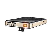 FPVAWKBL QUYNAGER Proiettore Mini Android 9.0 Batteria da 4000 mAh, supporto 4K Miracast Airplay Proiettore mobile Proiettore video (Colore : D) (Nero)