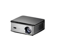 FPVAWKBL QUYNAGER Proiettore Proiettore vocale intelligente per la casa Proiettore per schermo mobile 1080P Camera da letto Soggiorno Home Theatre Ufficio (D come mostrato)