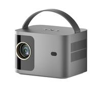 FPVAWKBL QUYNAGER Proiettore Proiezione da parete per la camera da letto di casa Proiettore per home theater intelligente Proiettore da esterno Micro portatile (D come mostrato)