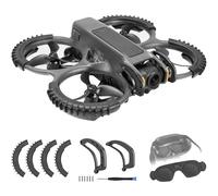 FPVtosky 3-IN-1 Accessori di Protezione per DJI Avata 2, Avatar 2 Protezione dell'elica + Paraurti protettivo + Copertura di Protezione dell'obiettivo, Protezione Accessori Kit per Avata 2 Nero