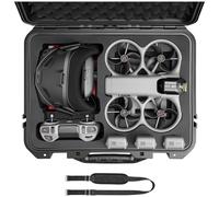 FPVtosky Custodia rigida impermeabile per DJI Avata 360 Motion Fly More Combo - Adatto per occhiali N3, RC Motion 3, RC 2/FPV Remote Controller 3, hub di ricarica e 3 batterie (solo custodia)