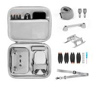 FPVtosky Mini custodia 4K compatta 7 in 1 Kit per DJI Mini 2 SE/4K Drone Accessori Borsa con Landing Gear, leva di controllo, elica, supporto elica e protezione, grigio