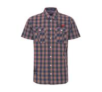 FQ1924 Camicia 'Samir' blu / arancione Uomo FQ1924 L blu / arancione