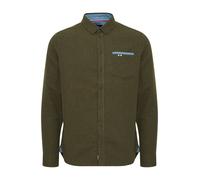 FQ1924 Camicia 'Steven' verde scuro / colori misti Uomo FQ1924 S