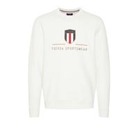 FQ1924 Felpa 'William' crema / blu / oro / rosso Uomo FQ1924 L crema / blu / oro / rosso