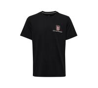 FQ1924 Maglietta 'Fqolaf' blu scuro / oro / rosso / nero / bianco Uomo FQ1924 L blu scuro / oro / rosso / nero / bianco