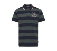 FQ1924 Maglietta 'Peter' blu scuro / verde sfumato / rosso ciliegia / bianco Uomo FQ1924 L blu scuro / verde sfumato / rosso ciliegia / bianco