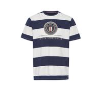 FQ1924 Maglietta 'Tom' crema / blu / oro / rosso Uomo FQ1924 L crema / blu / oro / rosso
