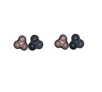 Fqazvjngb Ricambi di Ricambio for Testine di Rasoio, Compatibili con Philips, RQ1250 RQ1251 RQ1090 1280 1290 S9000 Accessori for Rasoi(2pcs)