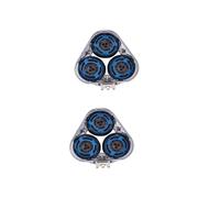 Fqazvjngb Ricambi di Ricambio for Testine di Rasoio, Compatibili con Philips, S5000 S5370 S5010 S5011 S5050 S5560 S5090 S5420 S5078 S5077 S5080 S5400 Accessori for Rasoi(2pcs)