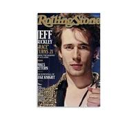 FQHTCUXPC Grace by Jeff Buckley - Poster su tela con pittura ad olio, da appendere, per casa, bar, decorazione artistica da parete per interni, poster, senza cornice, 60 x 90 cm
