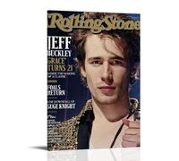 FQHTCUXPC Grace by Jeff Buckley - Poster su tela con pittura ad olio su tela, da appendere, per casa, bar, decorazione artistica da parete per interni, poster, stile cornice, 20 x 30 cm